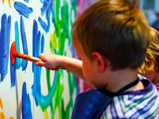 نکاتی مهم درباره رنگها در نقاشی کودکان